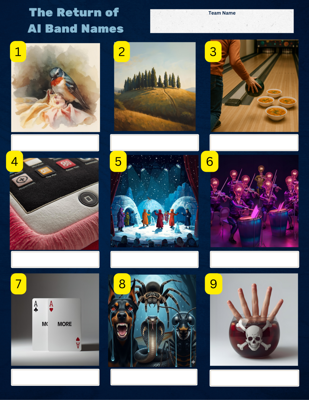 AI Interpreted Bands!